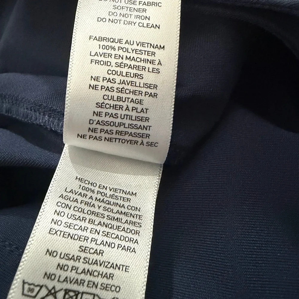 Rhone Commuter Shorts Men Size 36 Navy Blue Performance Stretch Tech Golf 6